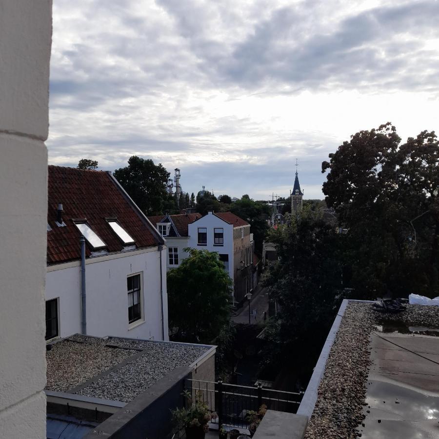 Historic Renovated Apartment With Balcony And Garden View Gouda Eksteriør bilde